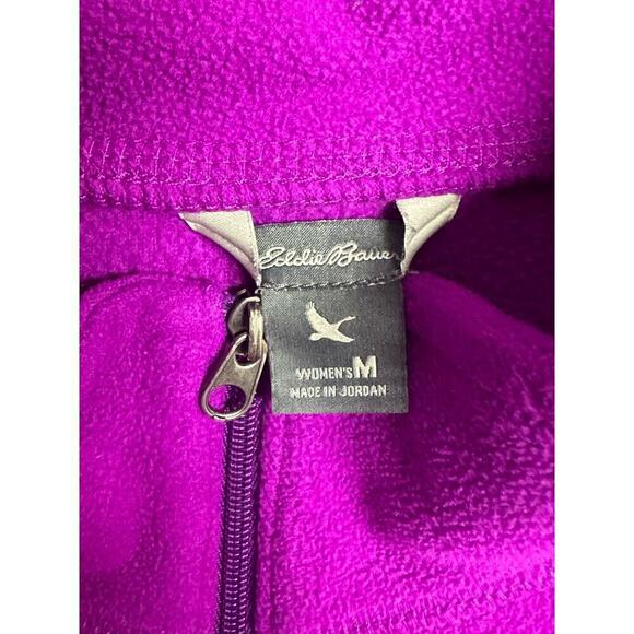 Eddie Bauer | Purple Half Zip Up Sweater | Purple | M - Picture 7 of 8